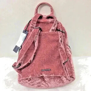 Rebecca Minkoff Pink Backpack Soft Textured Casual